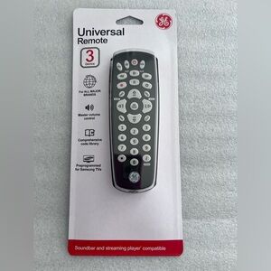 GE Programmable Universal Remote Control - 3 Device 34456